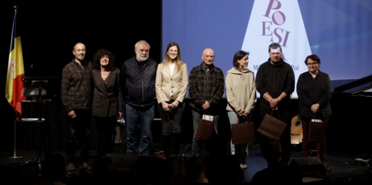 Els premiats del 25è Concurs de poesia Miquel Martí i Pol.