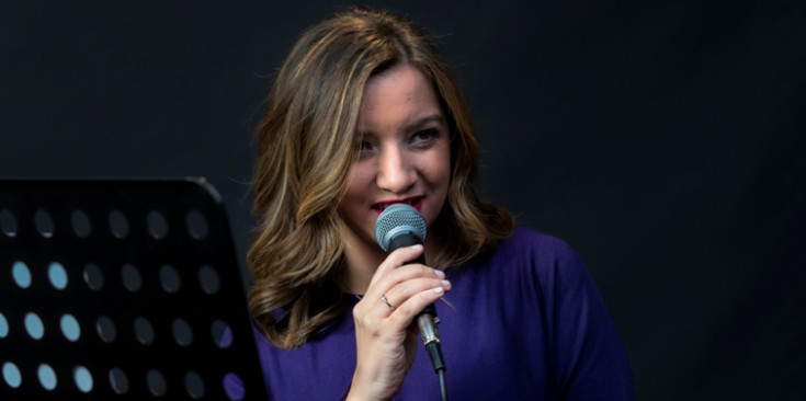 Marta Dallerès, en una actuació.