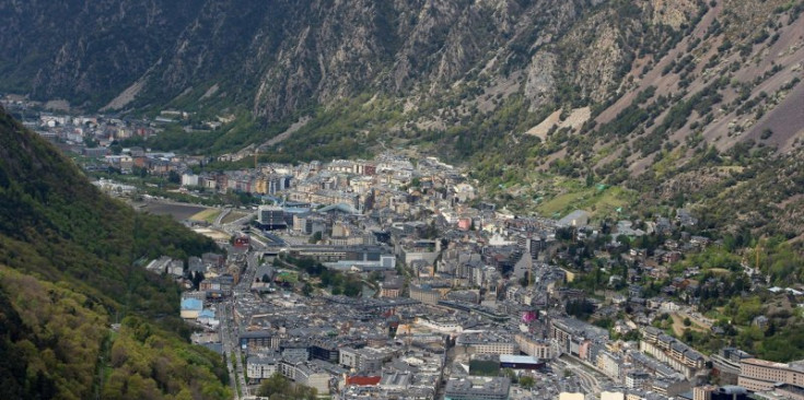 Vista general d'Andorra la Vella.