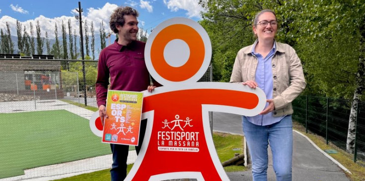 Un instant de la presentació del FestiSport de la Massana.