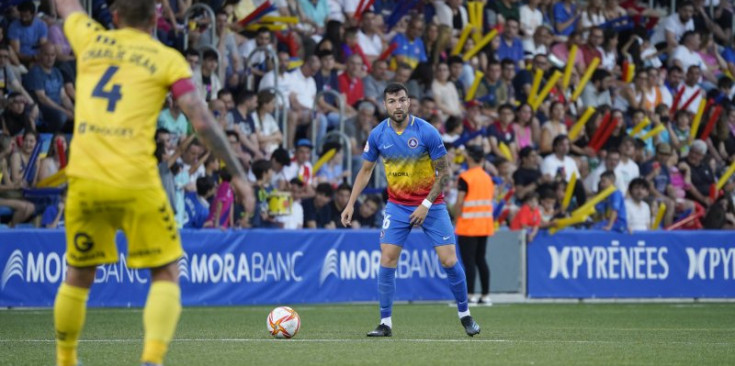 Pastor durant un partit.