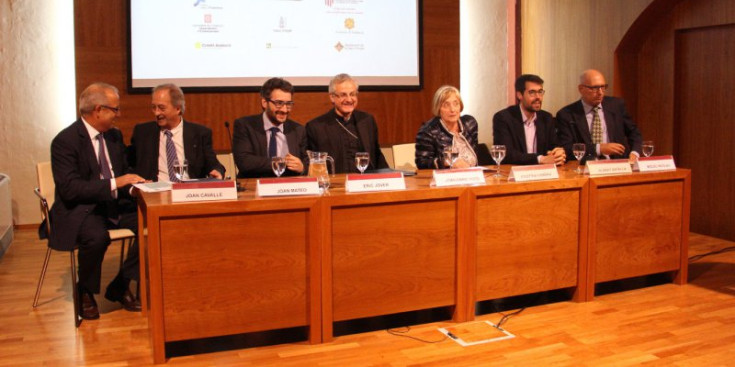 Imatge de la inauguració de les Jornades Internacionals de Reflexió Educativa a la Seu d’Urgell