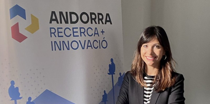 Una imatge de la cap de l’Andorra Living Lab, Vanesa Arroyo.