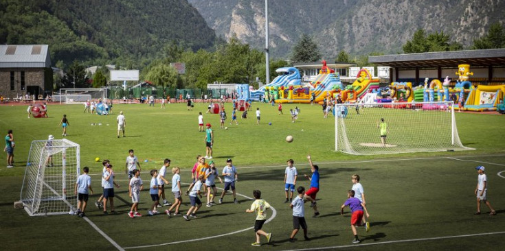 Un moment de la cloenda del consell d’infants d’Andorra la Vella.