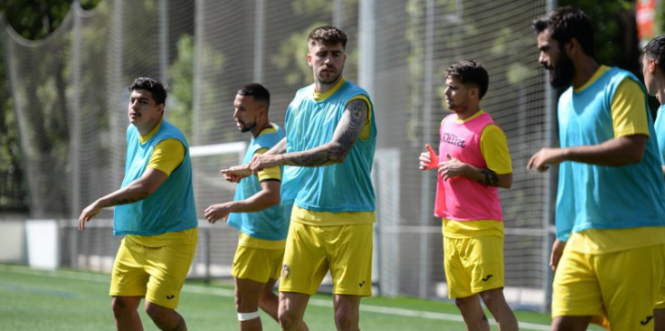 Un entrenament de la UE Santa Coloma.