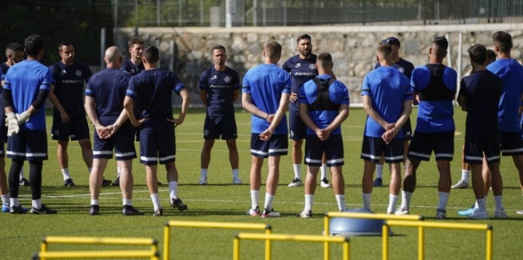 Un instant de la passada pretemporada de l’FC Andorra.