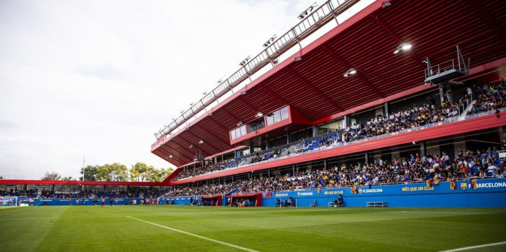 L’Estadi Johan Cruyff en un partit d’aquesta temporada.