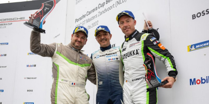 Vinyes, al podi de la Porsche Carrera Cup Benelux.