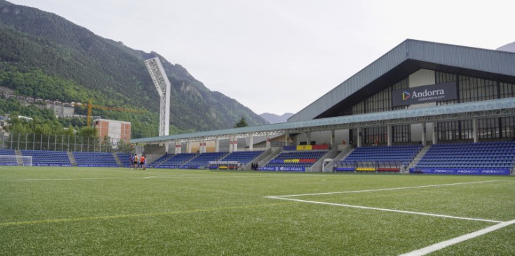 Una imatge de l’Estadi Nacional la temporada passada.