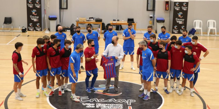 L’estada del Barça B de futbol sala a Encamp.