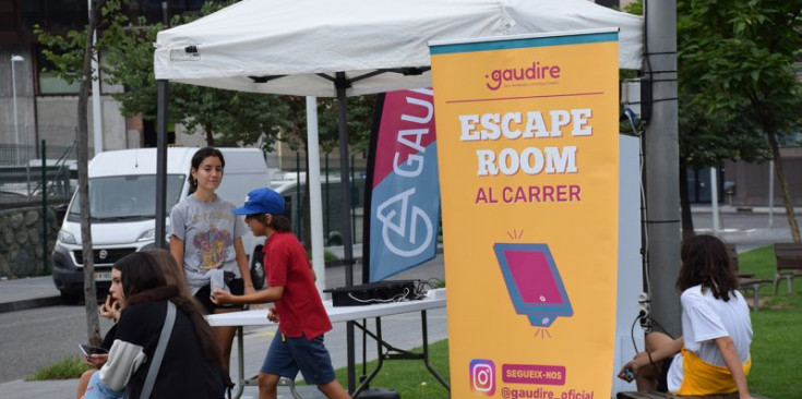 L’‘escape room’ d’ahir al Prat del Roure d’Escaldes-Engordany.