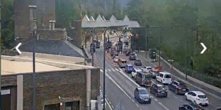 Cues a la frontera del riu Runer en direcció a Catalunya.