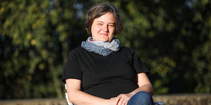 L'escriptora Magdalena Szkwarek.