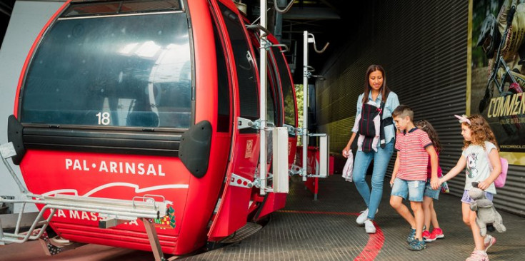 Telecabina de l’estació Pal Arinsal.