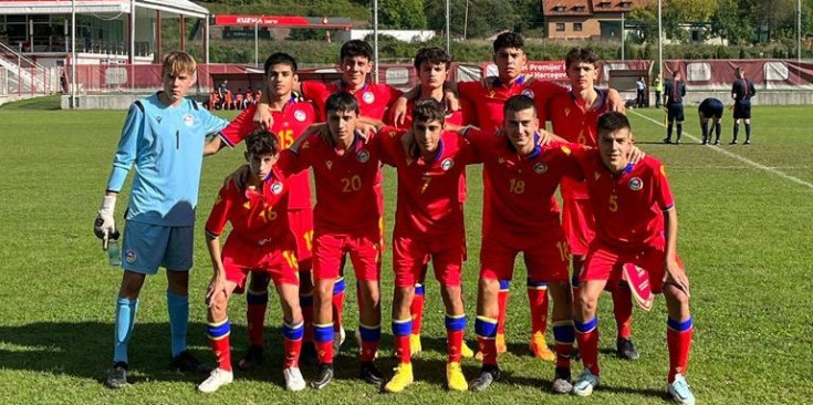 La sub-15 en el duel d’ahir.