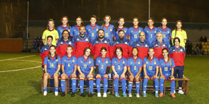 La selecció sub-19, en una imatge d'arxiu.