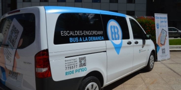 El bus a la demanda d’Escaldes-Engordany.