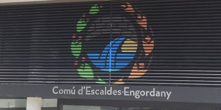 La façana del Comú d'Escaldes-Engordany