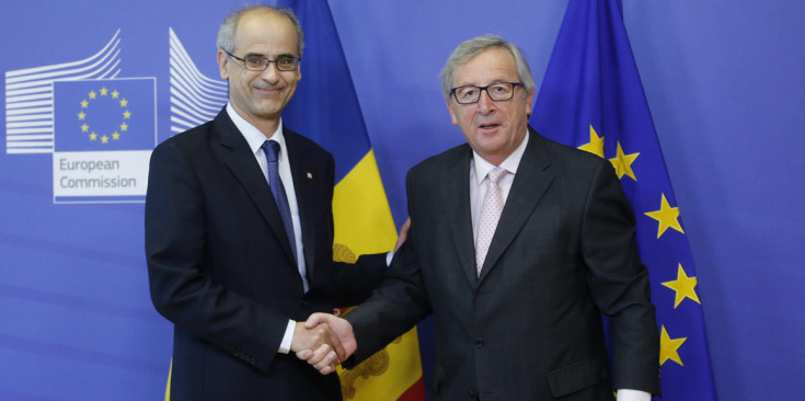 Martí, avui a Brussel·les amb Jean-Claude Juncker.