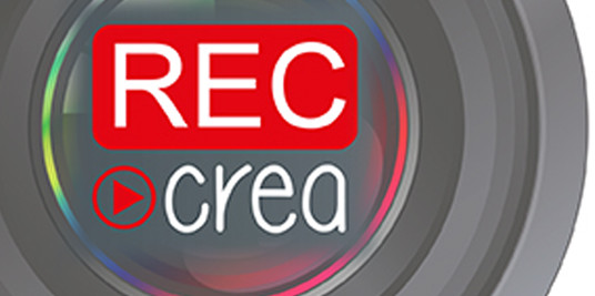 El logotip de RECcrea.