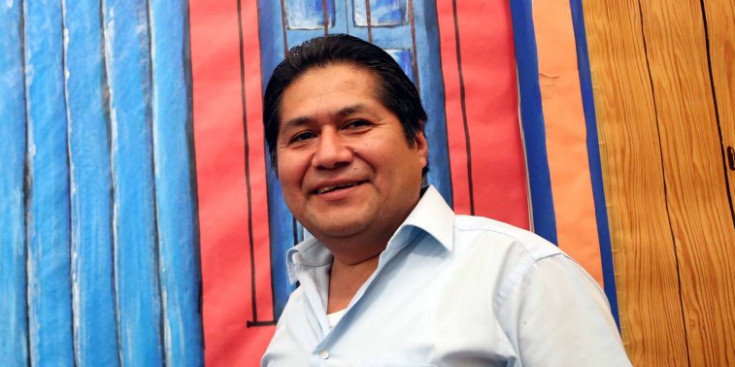 El president de l’Associació de residents peruans, Lorenzo Castillo.
