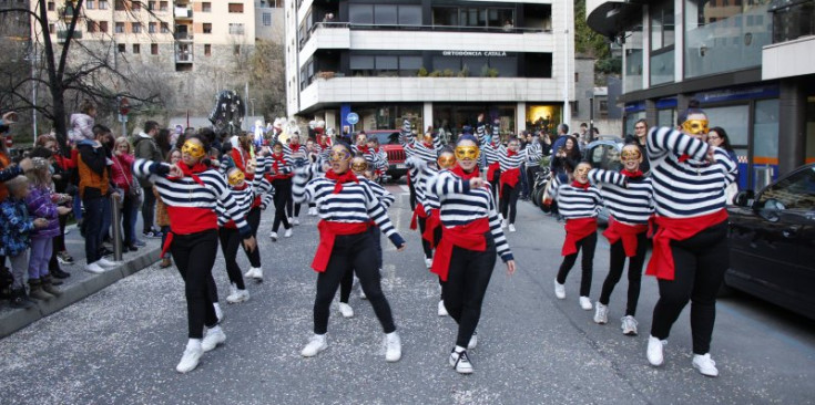 Imatge de la rua del Carnaval de 2020.