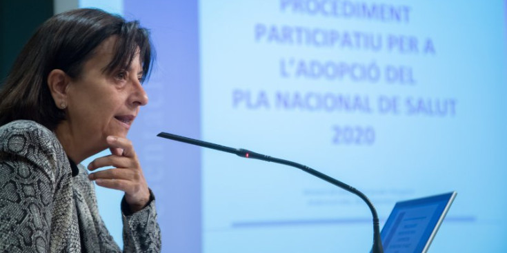 L’exministra Rosa Ferrer, al 2015.