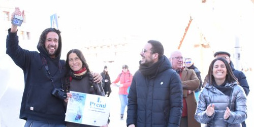 Els guanyadors del premi de la categoria de professionals.