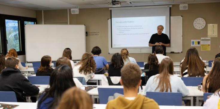 Una imatge de la Universitat d'Andorra