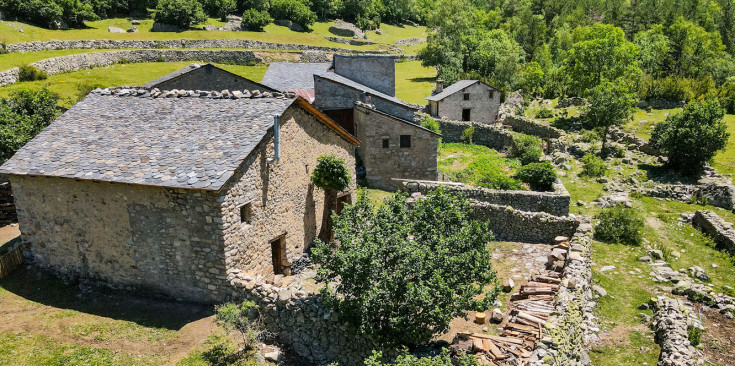 Una imatge de la vall del Madriu.