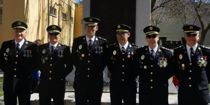 La nova promoció d’inspectors majors de la policia.