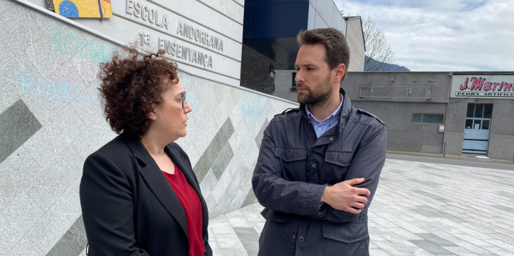 Judith Pallarés en l’acte d’ahir.