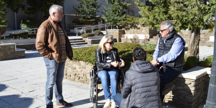 La número tres d’Acció, Agustina Grandvallet, en un acte aquesta tarda.