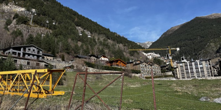 Terreny d’Arinsal del pla parcial.