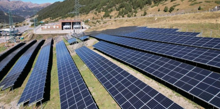 Parc solar de Grau Roig.