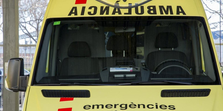 Imatge d'una ambulància del SEM.