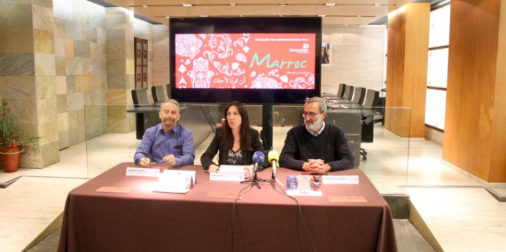 La cònsol menor, Eva Choy i Jordi Guillamet representant a l’ARI.