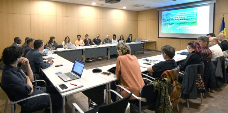 Trobada de treball amb els experts internacionals de la UNFCCC sobre l’inventari nacional d’emissions d’efecte d’hivernacle d’Andorra.