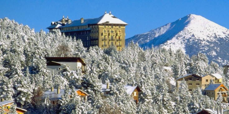 Municipi de Font-Romeu, conegut per les seves zones d’esquí.