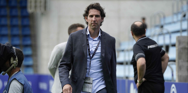 El director esportiu de l’FC Andorra, Jaume Nogués, aquesta temporada.