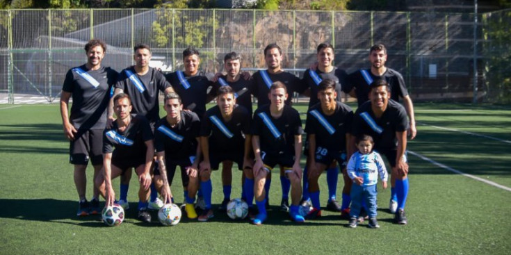 L'equip de l'associació Argentinos en Andorra.