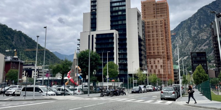 Les torres d'Escaldes-Engordany.