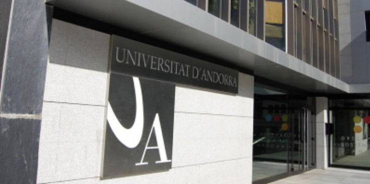 Façana de l’edifici de la Universitat d’Andorra.