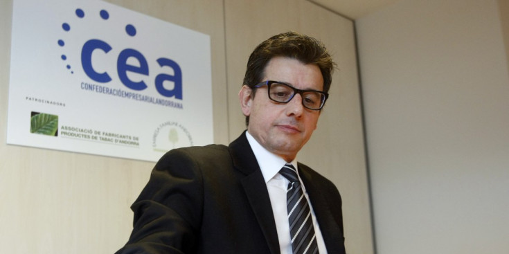 El president de la Confederació Empresarial Andorrana (CEA), Xavier Altimir.
