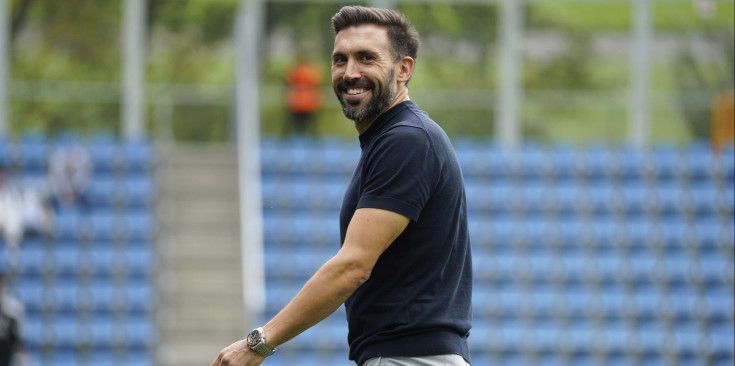 L’entrenador de l’FC Andorra, Eder Sarabia.