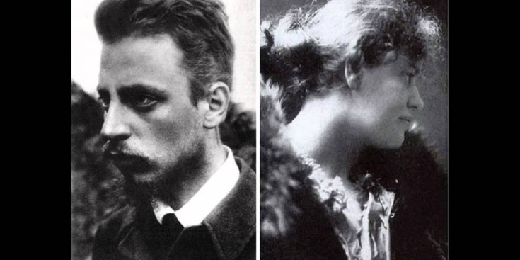 Rainer Maria Rilke i Lou Andreas-Salomé.