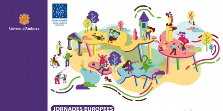 El cartell de les Jornades europees del patrimoni.