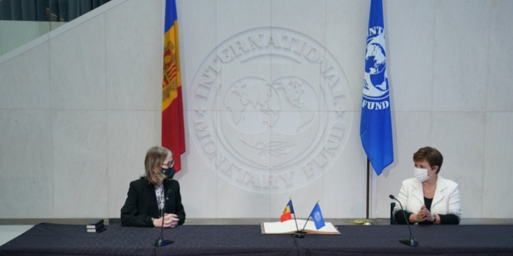 Acte d'adhesió d'Andorra al Fons Monetari Internacional l'any 2020.