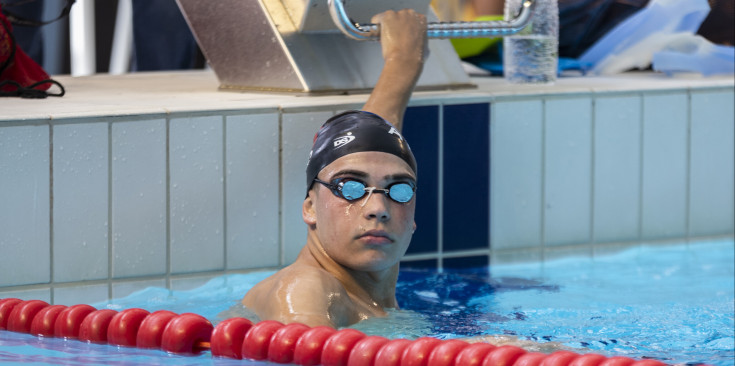 El nedador Kevin Teixeira.