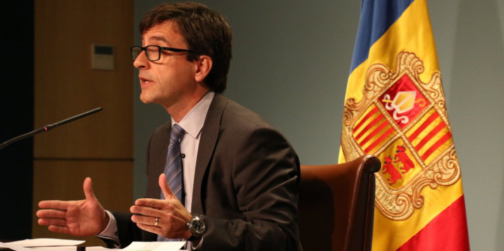 El ministre de Finances en funcions, Jordi Cinca.